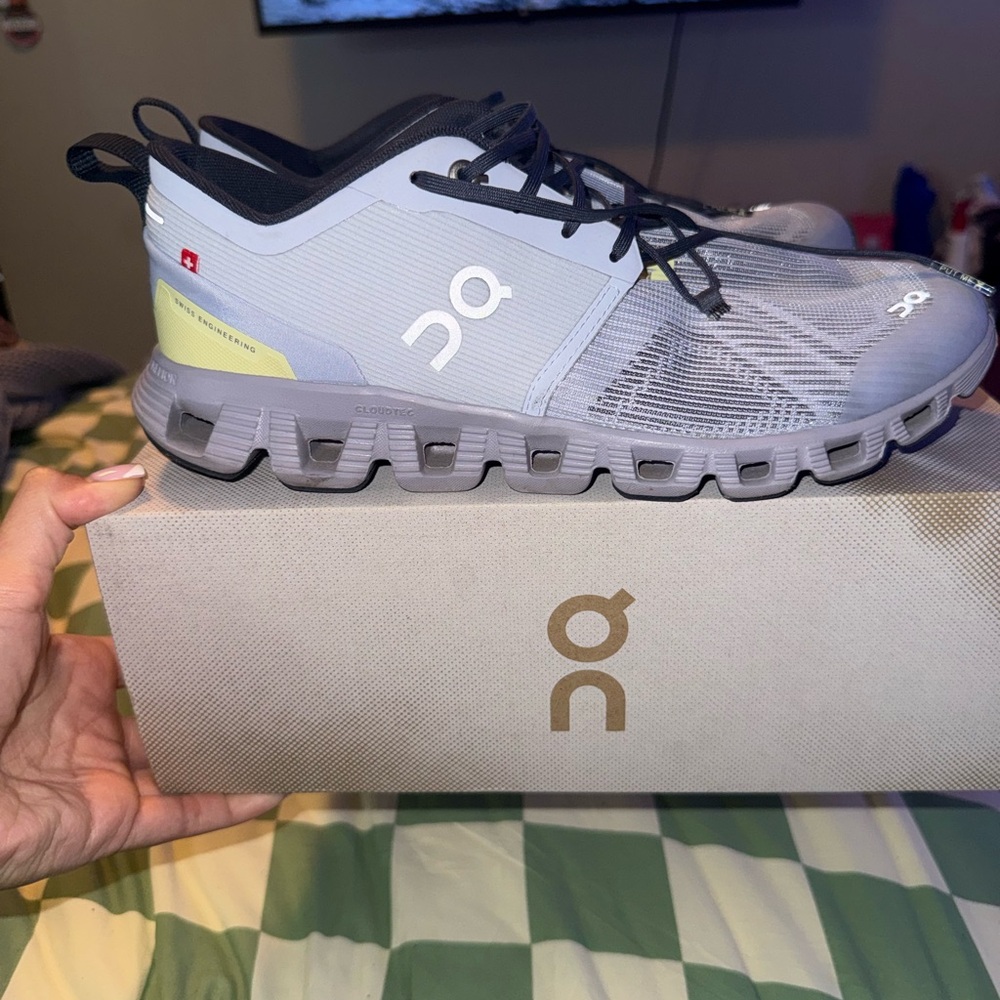 On Running Athletic Shoes - Heather/Midnight